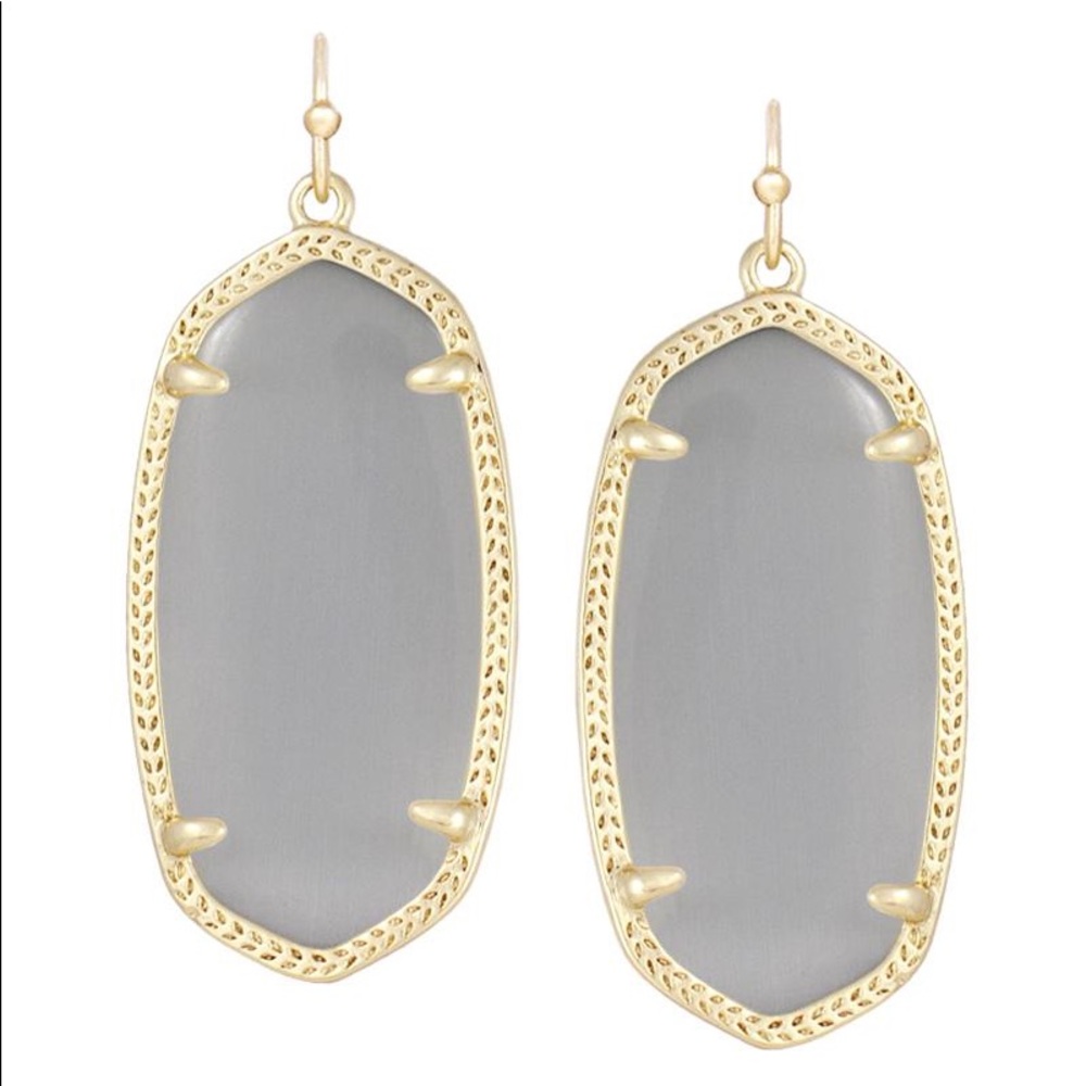 Kendra Scott Elle Earrings Gray